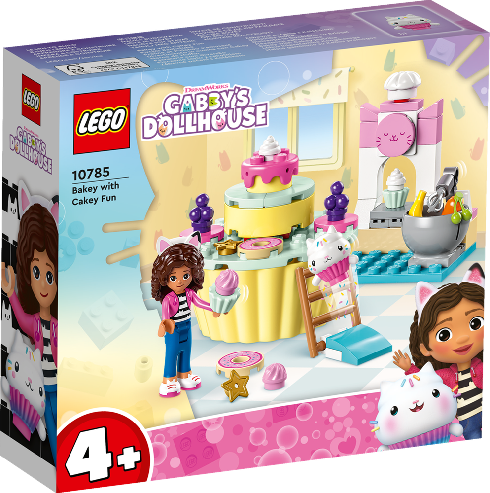 LEGO GABBY'S DOLLHOUSE DIVERTIMENTO IN CUCINA CON DOLCETTO 10785