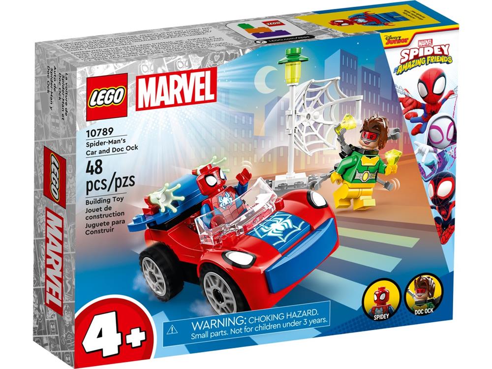 LEGO DISNEY MARVEL L'AUTO DI SPIDER-MAN E DOC OCK 10789