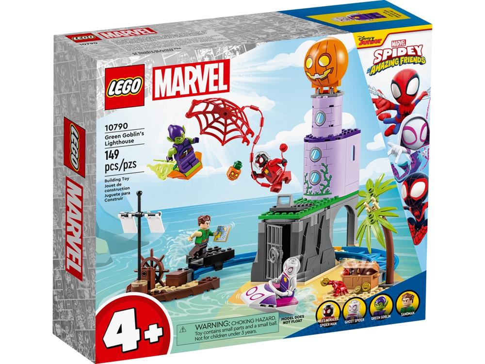 LEGO DISNEY MARVEL TEAM SPIDEY AL FARO DEL GOBLIN 10790