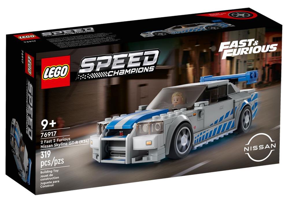 LEGO SPEED CHAMPIONS 2 FAST 2 FURIOUS NISSAN SKYLINE GT-R (R34) 76917