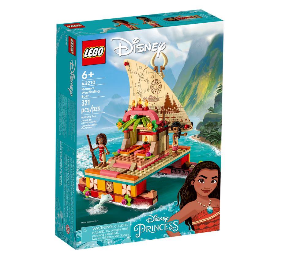 LEGO DISNEY PRINCESS LA BARCA A VELA DI VAIANA 43210