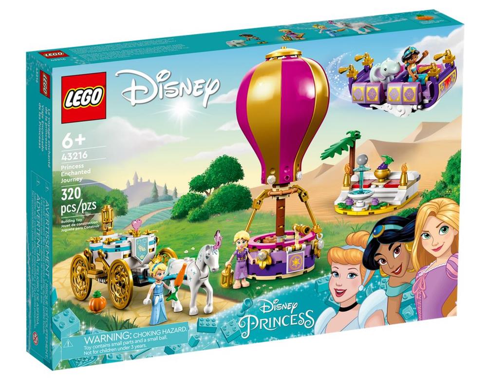 LEGO DISNEY PRINCESS IL VIAGGIO INCANTATO DELLA PRINCIPESSA 43216