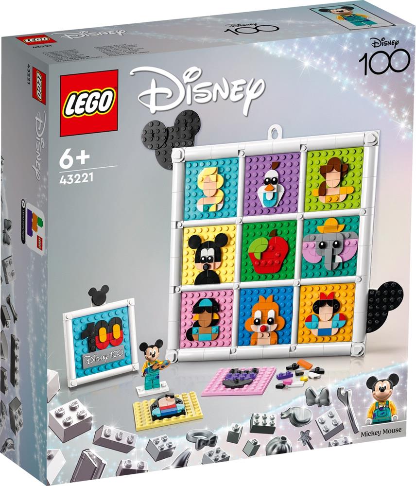 LEGO DISNEY CLASSIC 100 ANNI DI ICONE DISNEY 43221