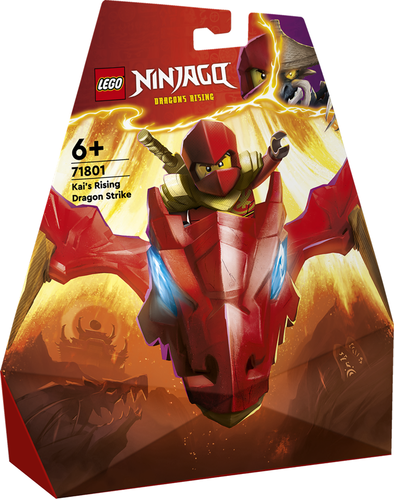 LEGO NINJAGO ATTACCO DEL RISING DRAGON DI KAI 71801