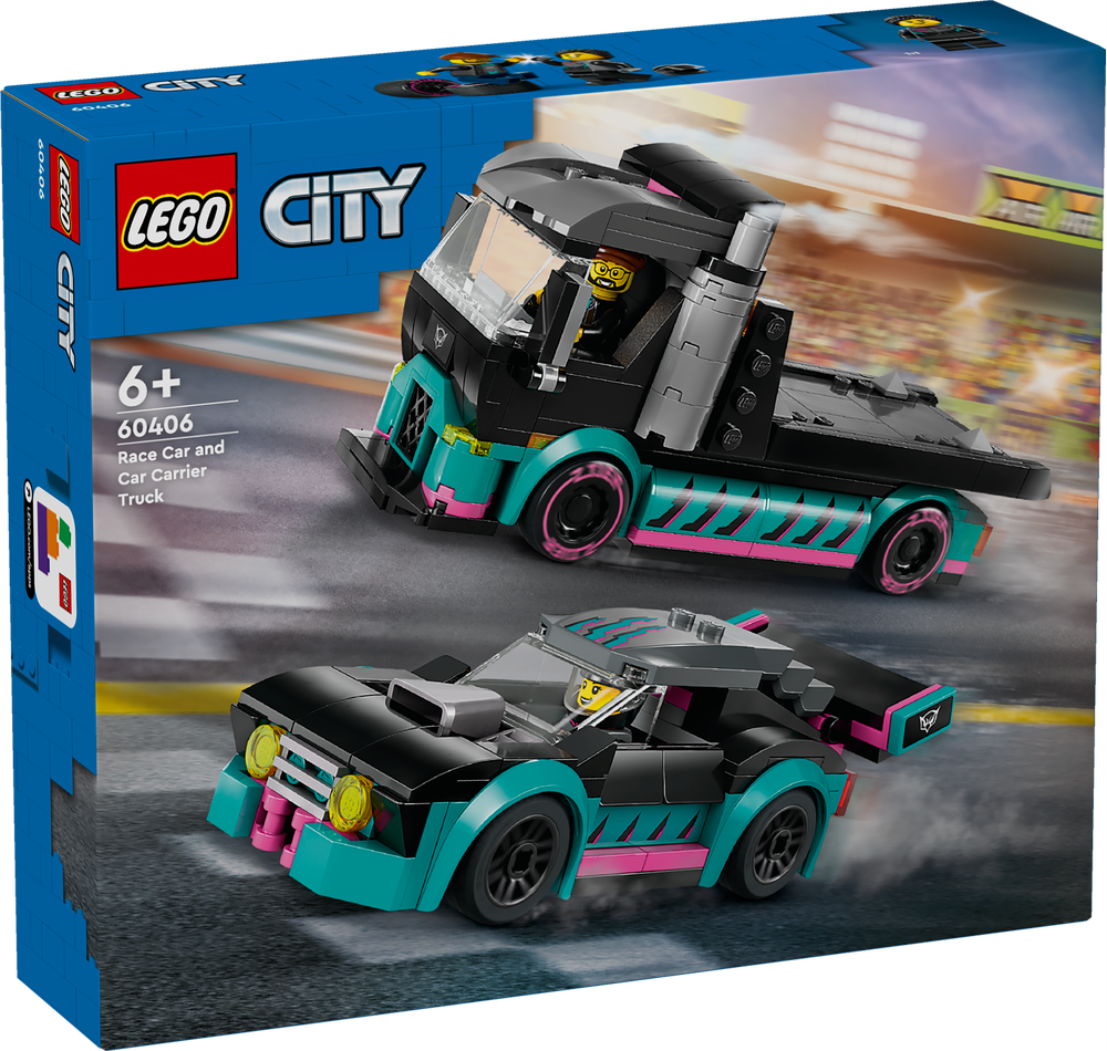 LEGO CITY AUTO DA CORSA E TRASPORTATORE 60406