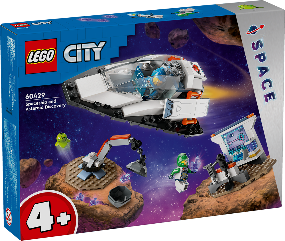 LEGO CITY NAVETTA SPAZIALE E SCOPERTA DI ASTEROIDI 60429