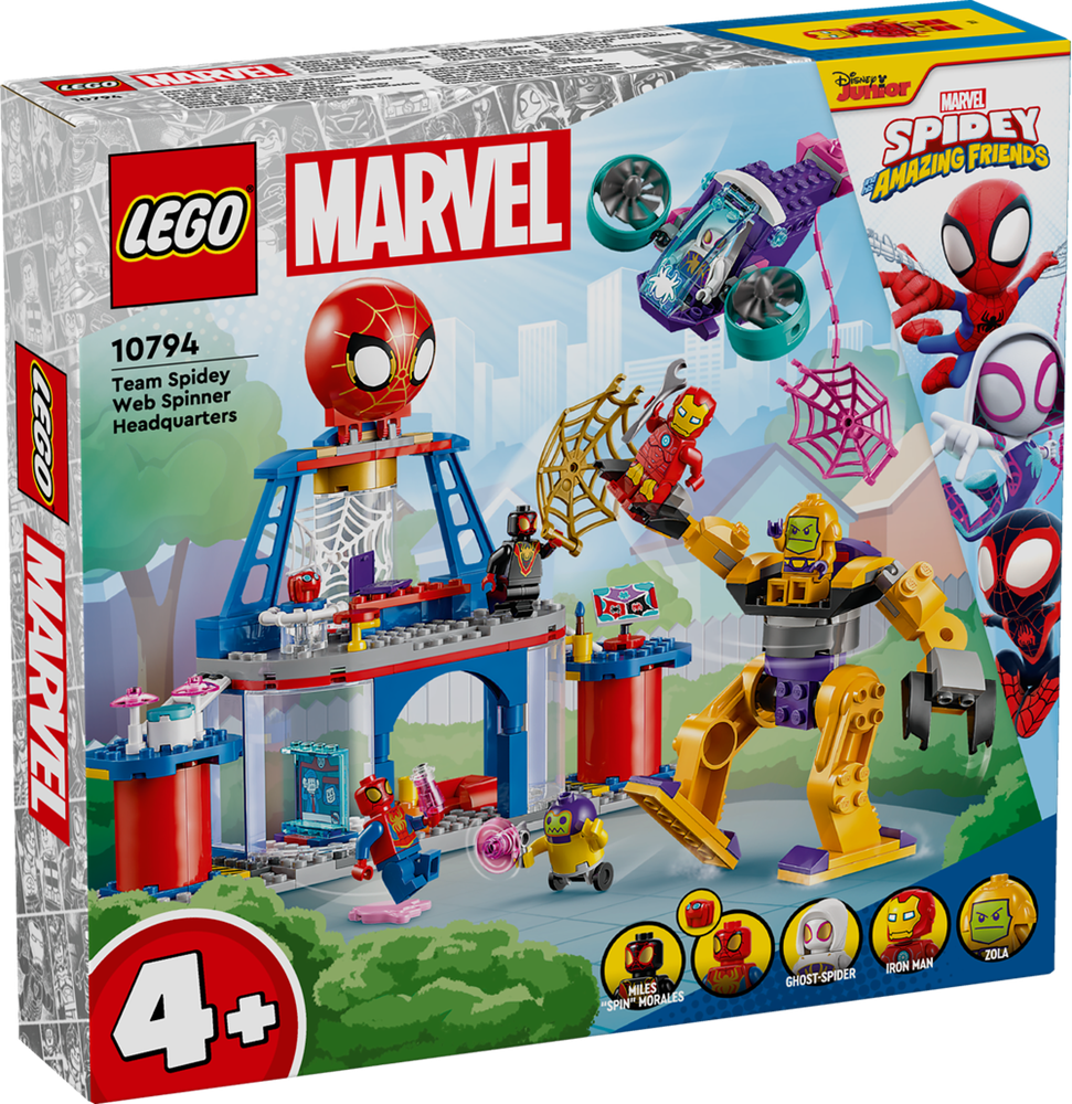 LEGO SPIDEY QUARTIER GENERALE DI TEAM SPIDEY 10794