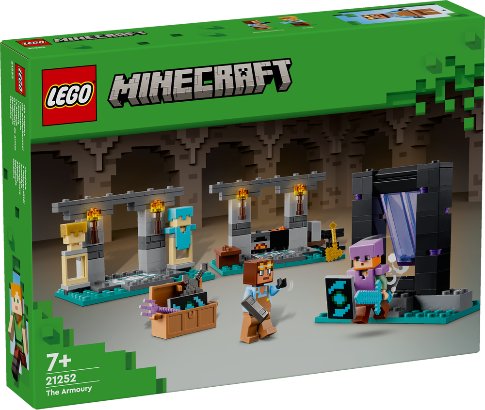 LEGO MINECRAFT L’ARMERIA 21252