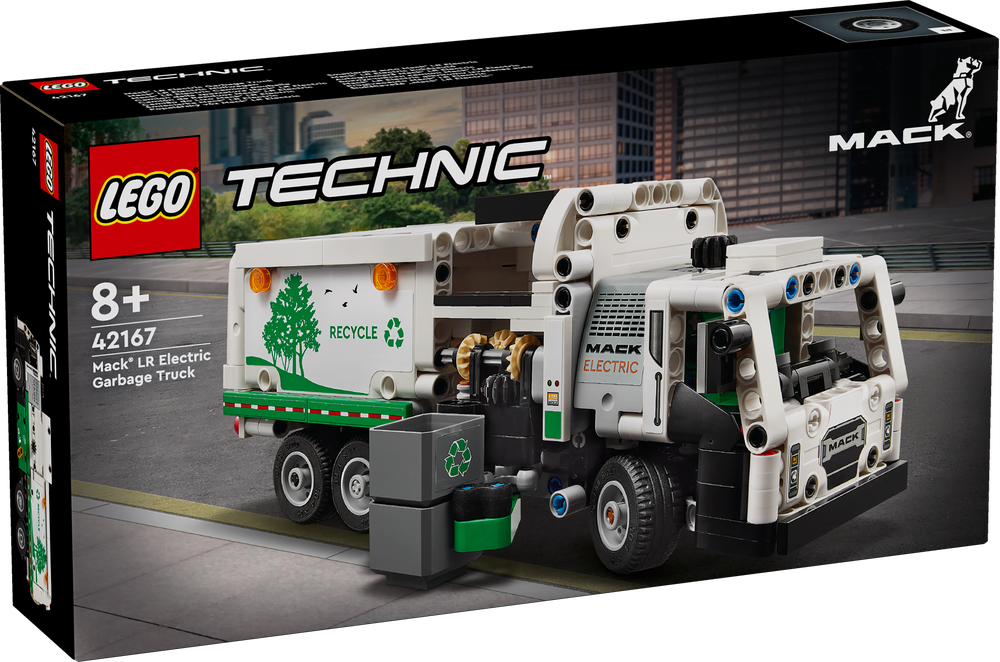 LEGO TECHNIC CAMION DELLA SPAZZATURA MACK® LR ELECTRIC 42167