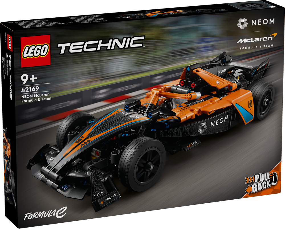 LEGO TECHNIC NEOM MCLAREN FORMULA E RACE CAR 42169