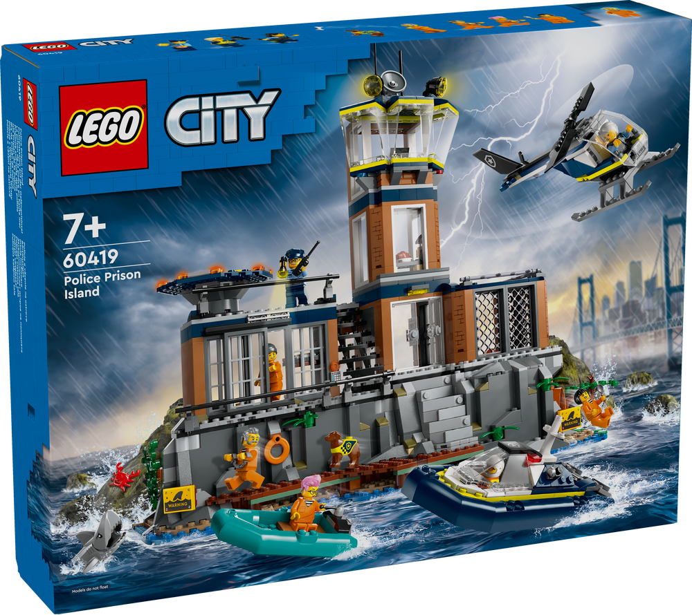 LEGO CITY PRIGIONE SULL’ISOLA DELLA POLIZIA 60419