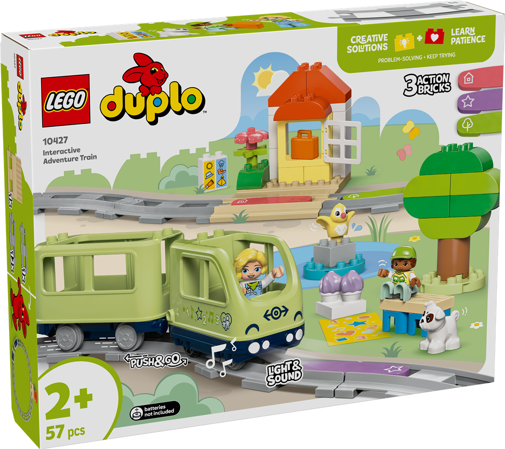 LEGO DUPLO TOWN TRENO D’AVVENTURA INTERATTIVO 10427