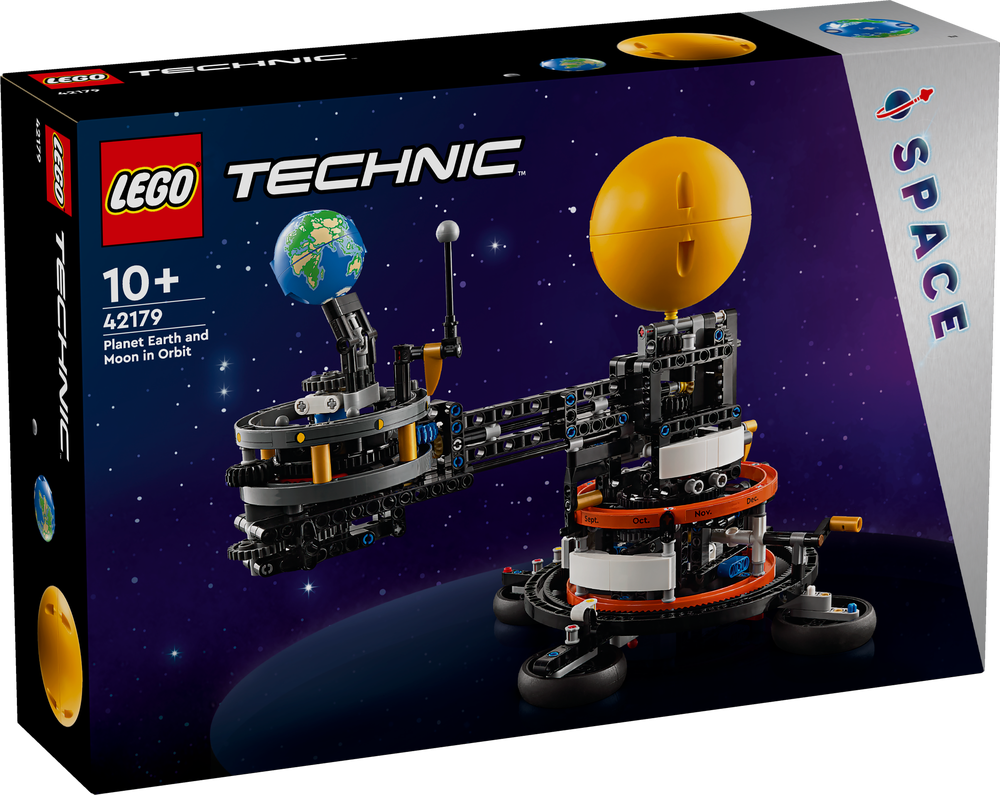 LEGO TECHNIC PIANETA TERRA E LUNA IN ORBITA 42179