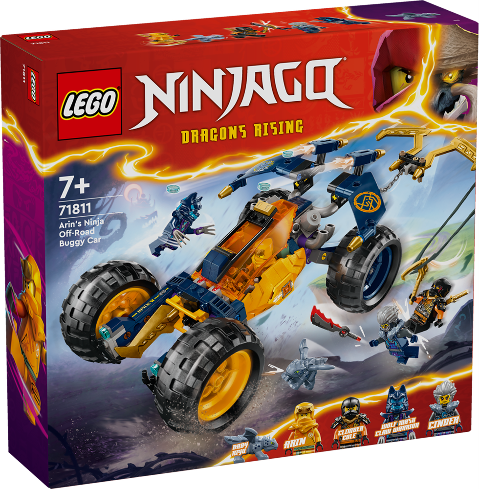 LEGO NINJAGO BUGGY FUORISTRADA NINJA DI ARIN 71811