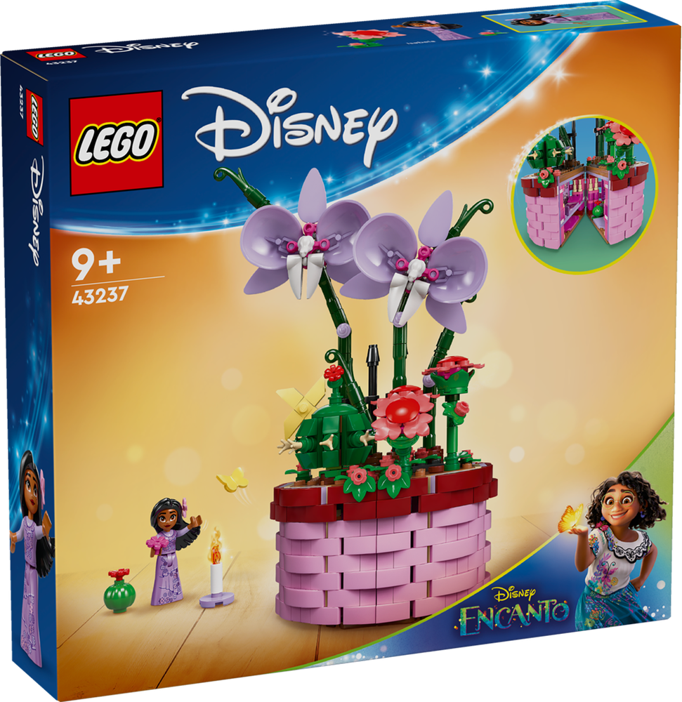 LEGO DISNEY CLASSIC VASO DI FIORI DI ISABELA 43237