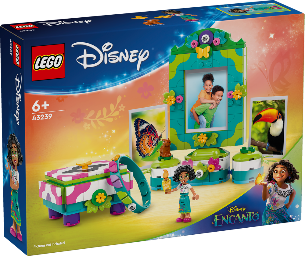 LEGO DISNEY CLASSIC PORTAFOTO E PORTAGIOIE DI MIRABEL 43239