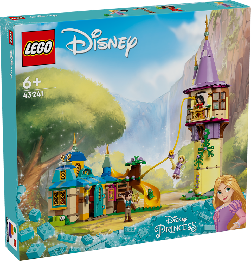 LEGO DISNEY PRINCESS LA TORRE DI RAPUNZEL E LO SNUGGLY DUCKLING 43241