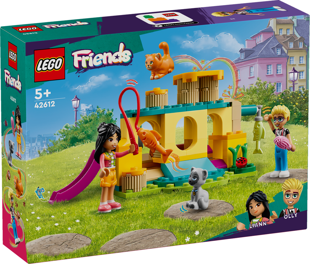 LEGO FRIENDS AVVENTURE NEL PARCO GIOCHI DEI GATTI 42612