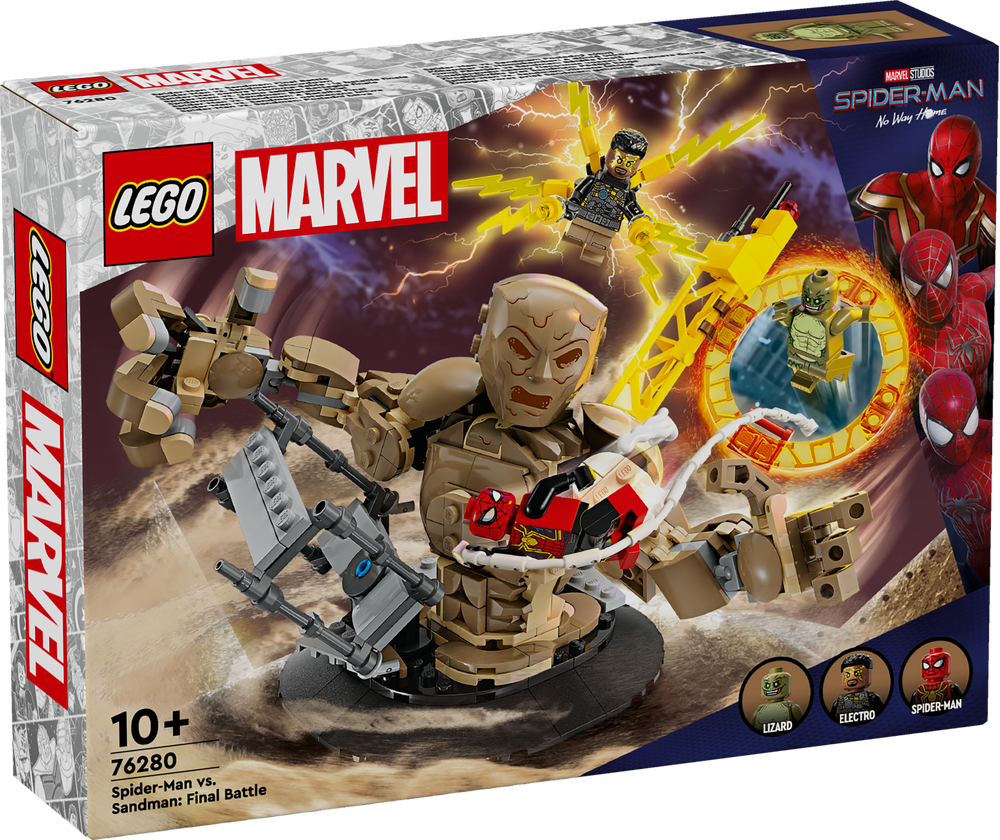 LEGO SUPER HEROES SPIDER-MAN VS. UOMO SABBIA - BATTAGLIA FINALE 76280