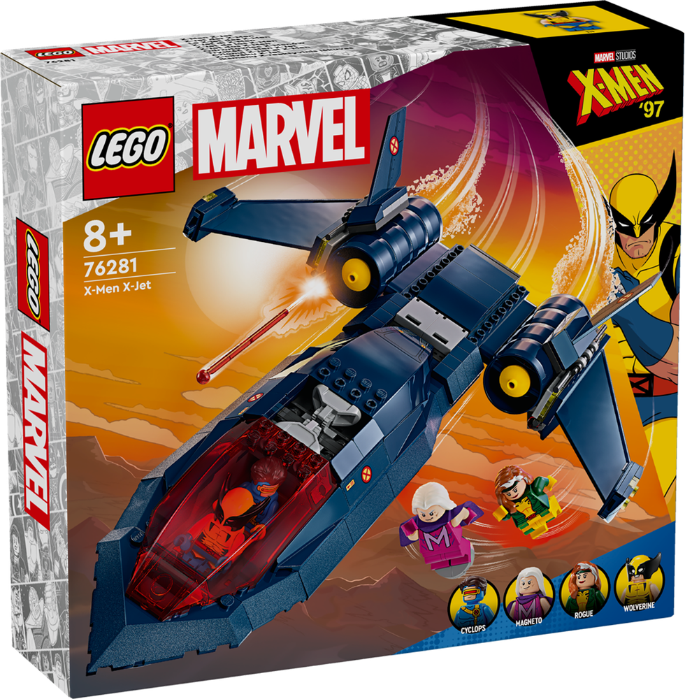LEGO SUPER HEROES X-JET DI X-MEN 76281