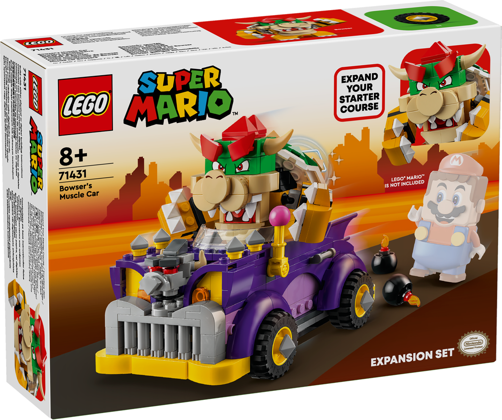 LEGO SUPER MARIO PACK DI ESPANSIONE IL BOLIDE DI BOWSER 71431