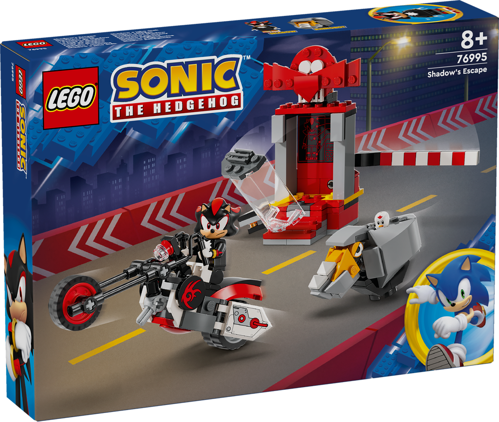 LEGO SONIC LA FUGA DI SHADOW THE HEDGEHOG 76995