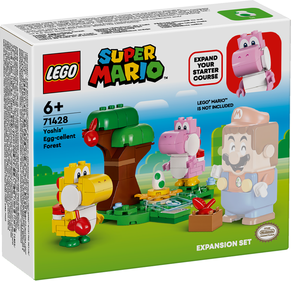 LEGO SUPER MARIO PACK DI ESPANSIONE YOSHI NELLA FORESTA FUOVOLOSA 71428