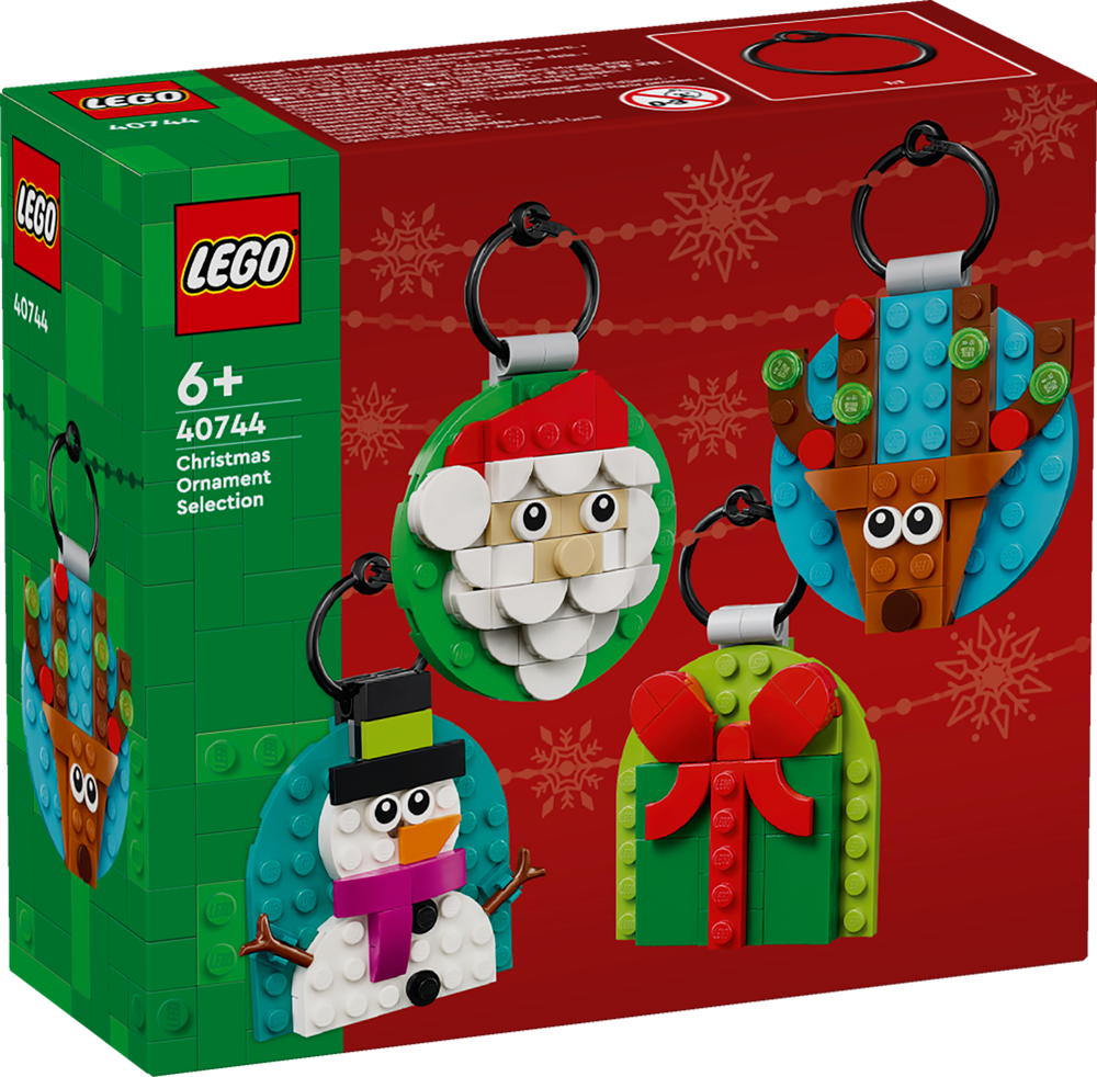 LEGO LEGO ICONIC SELEZIONE DI DECORAZIONI NATALIZIE 40744
