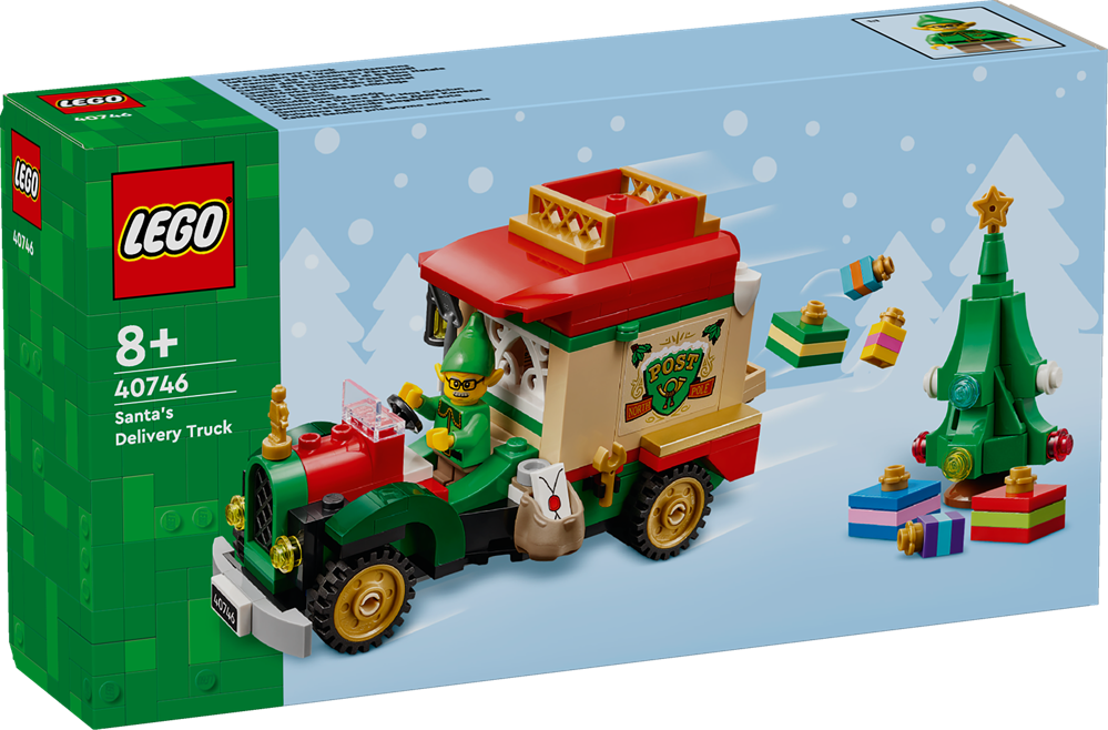 LEGO LEGO ICONIC FURGONE DELLE CONSEGNE DI BABBO NATALE 40746