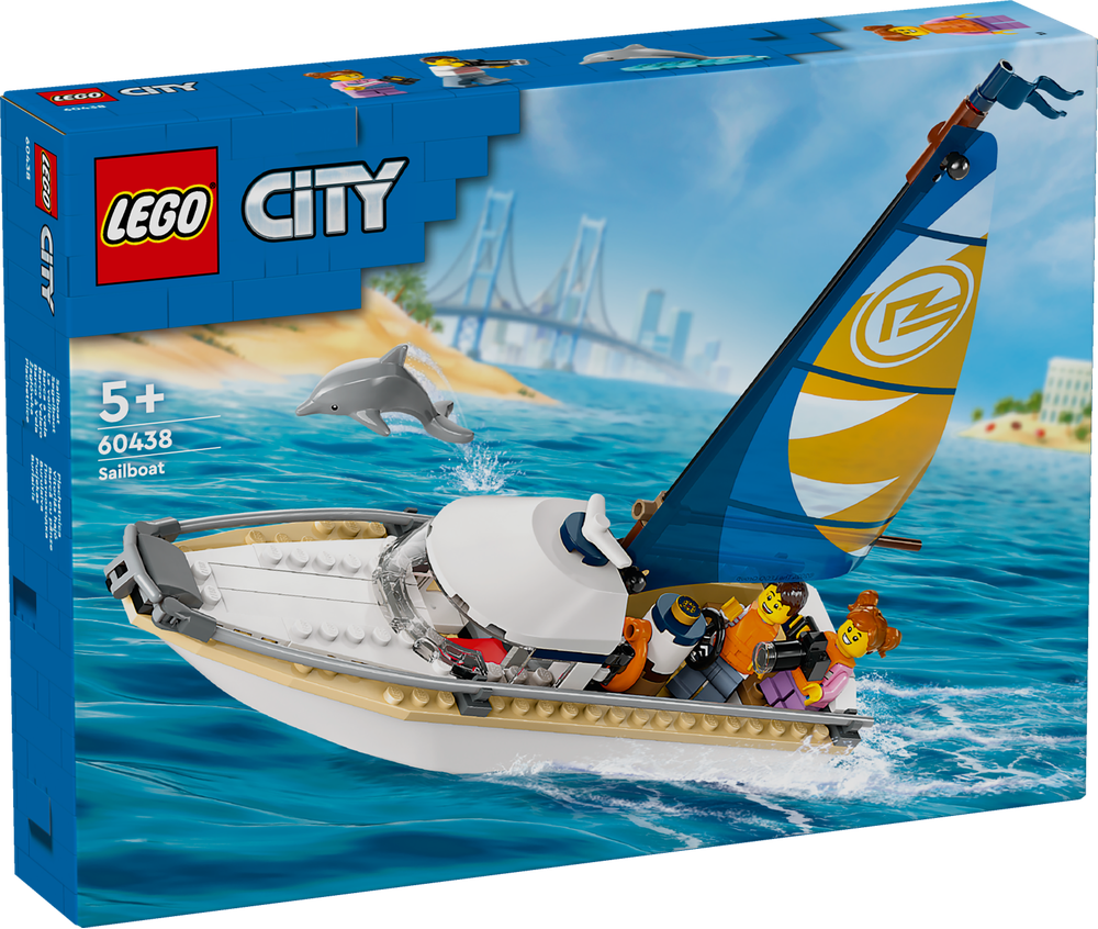 LEGO CITY BARCA A VELA 60438
