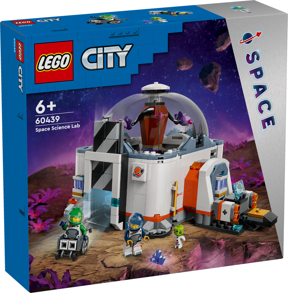 LEGO CITY LABORATORIO SCIENTIFICO SPAZIALE 60439