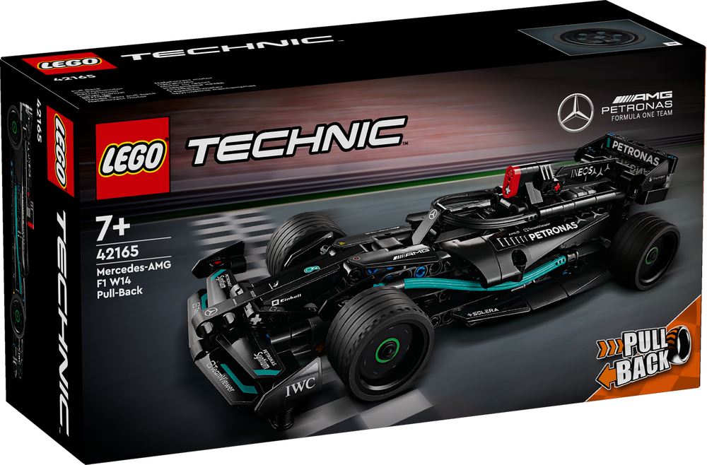 LEGO TECHNIC MERCEDES-AMG F1 W14 E PERFORMANCE PULL-BACK 42165