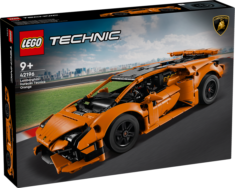 LEGO TECHNIC LAMBORGHINI HURACÁN TECNICA ARANCIONE 42196