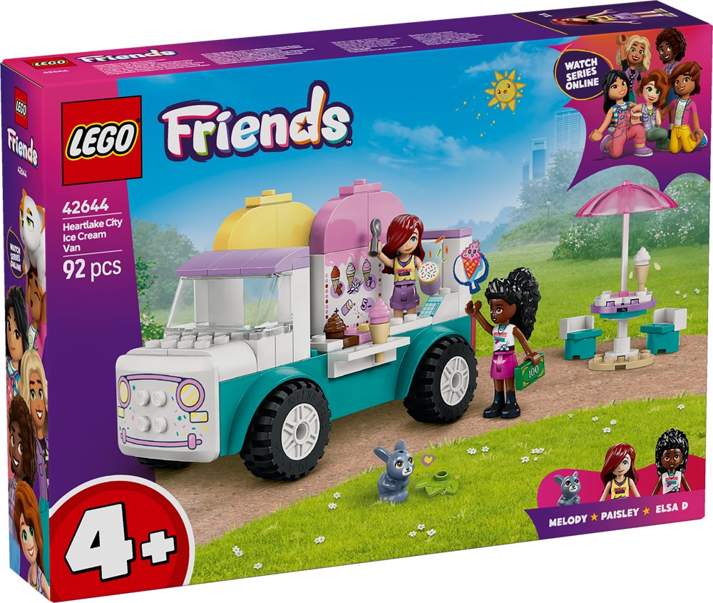LEGO LEGO FRIENDS IL FURGONE DEI GELATI DI HEARTLAKE CITY 42644