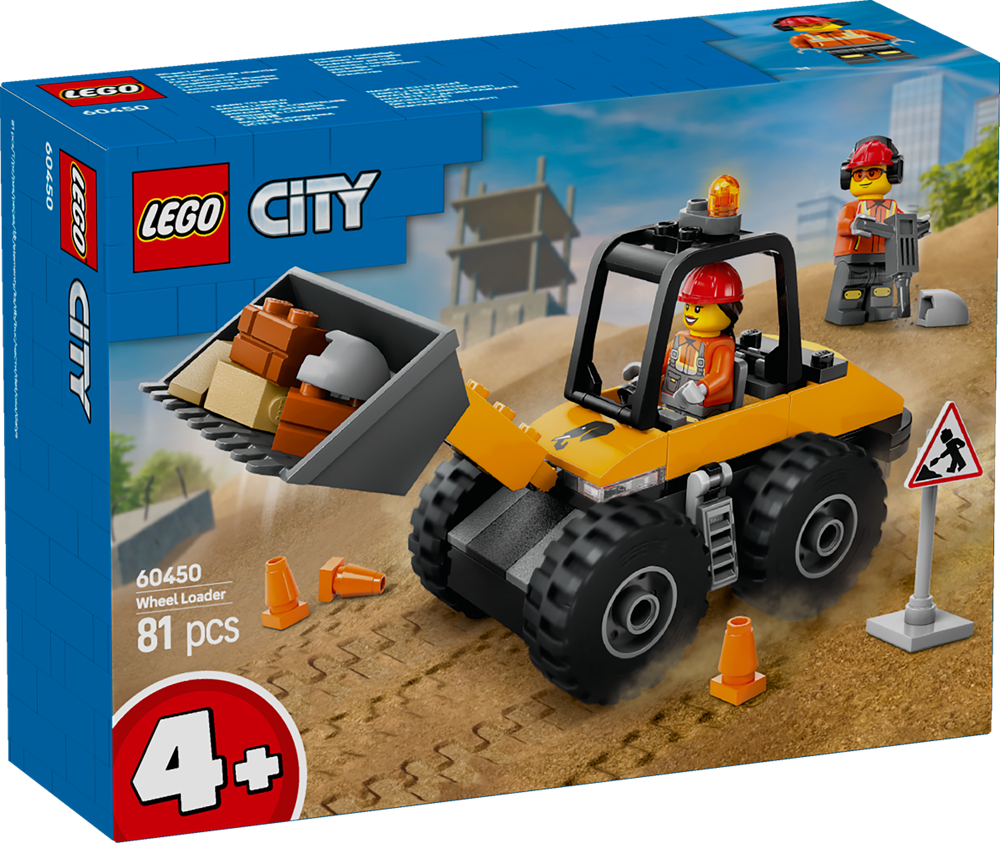 LEGO LEGO CITY PALA GOMMATA GIALLA 60450