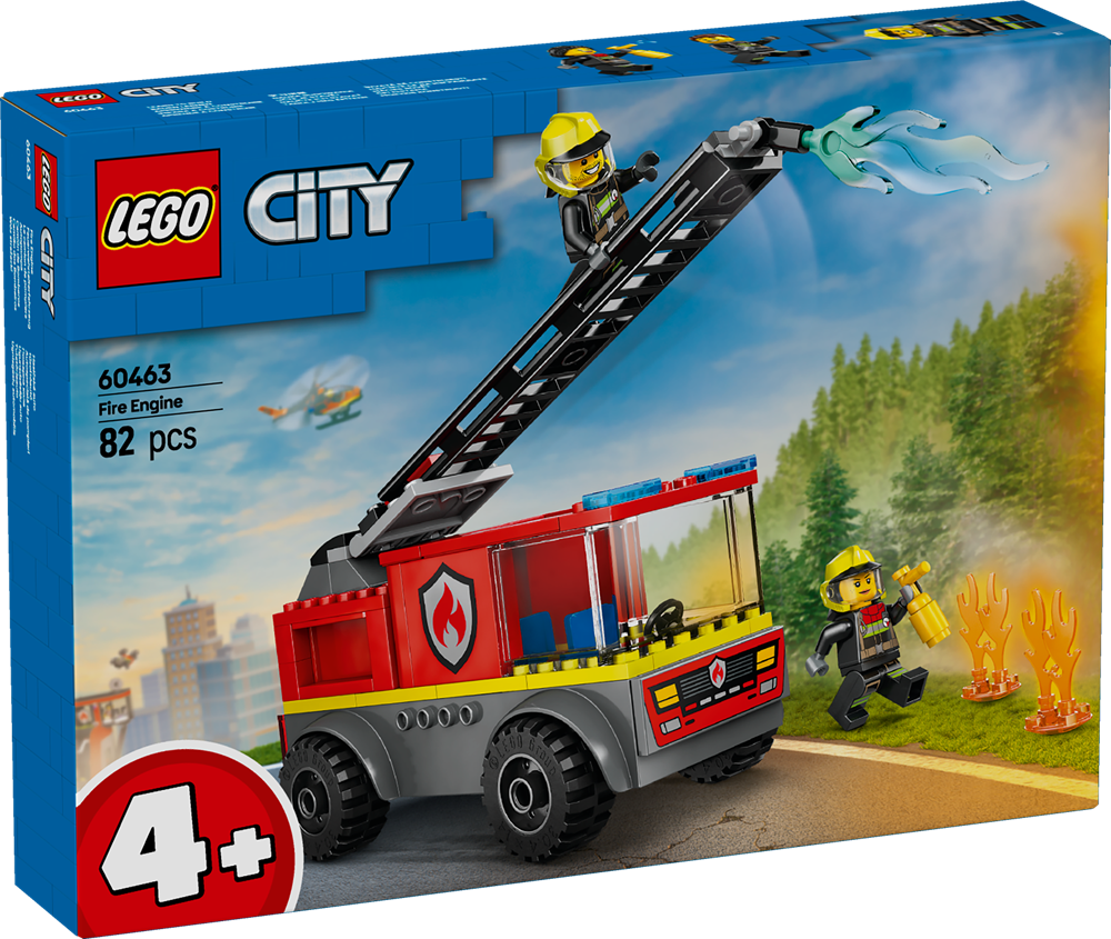 LEGO LEGO CITY AUTOPOMPA CON SCALA 60463