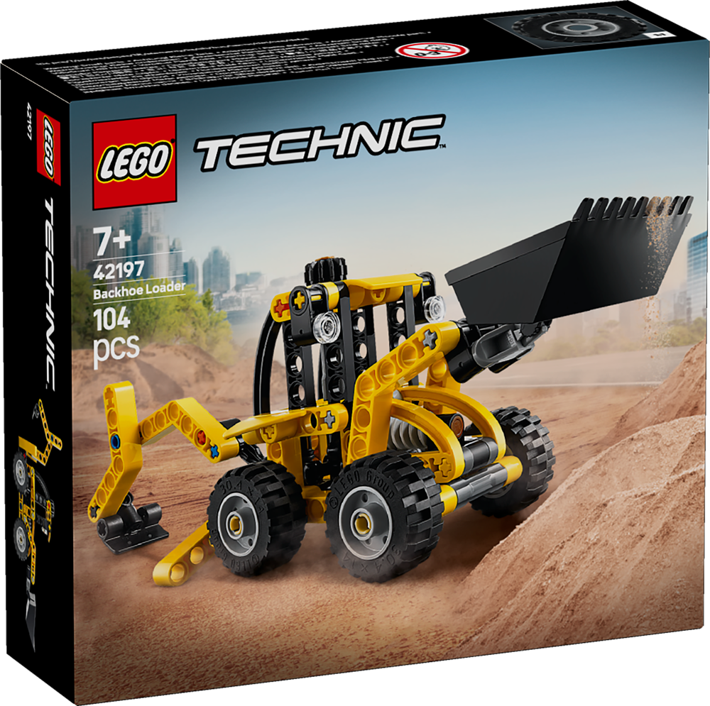 LEGO TECHNIC SCAVATRICE A CUCCHIAIA ROVESCIA 42197