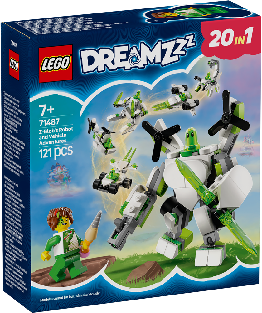 LEGO DREAMZZZ LE AVVENTURE DEL ROBOT E DEL VEICOLO DI Z-BLOB 71487