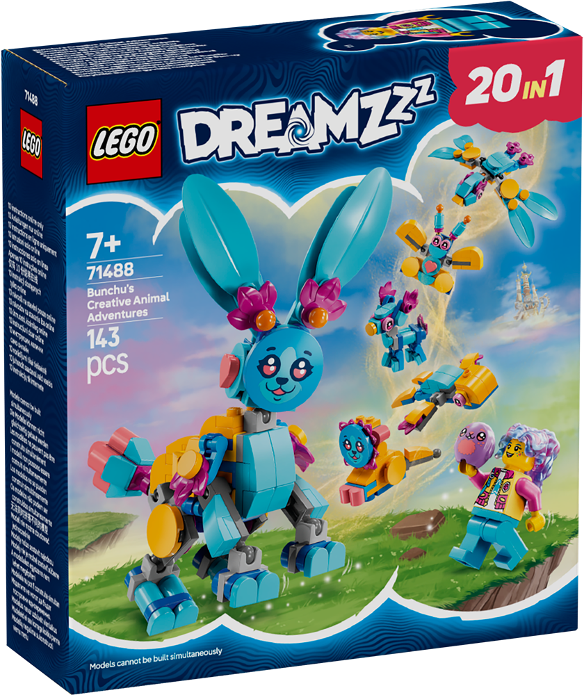 LEGO DREAMZZZ AVVENTURE ANIMALI CREATIVE DI BUNCHU 71488