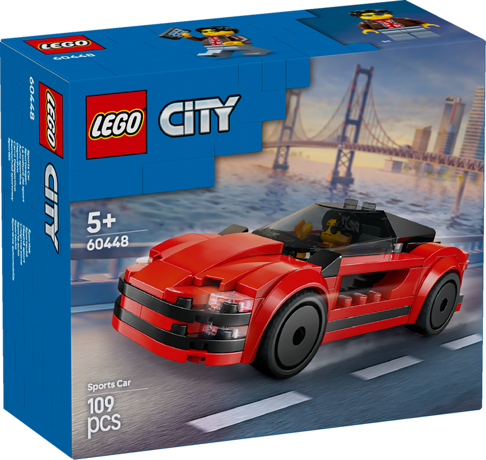 LEGO LEGO CITY AUTO SPORTIVA ROSSA 60448