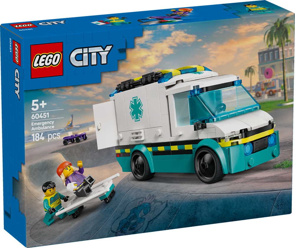LEGO LEGO CITY AMBULANZA DI EMERGENZA 60451