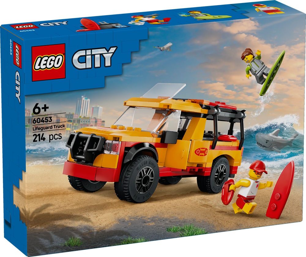 LEGO LEGO CITY FUORISTRADA DI SOCCORSO DEL BAGNINO 60453