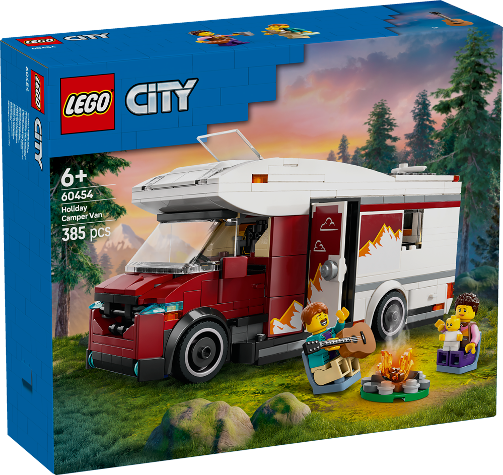 LEGO LEGO CITY CAMPER VAN DELLE VACANZE D’AVVENTURA 60454
