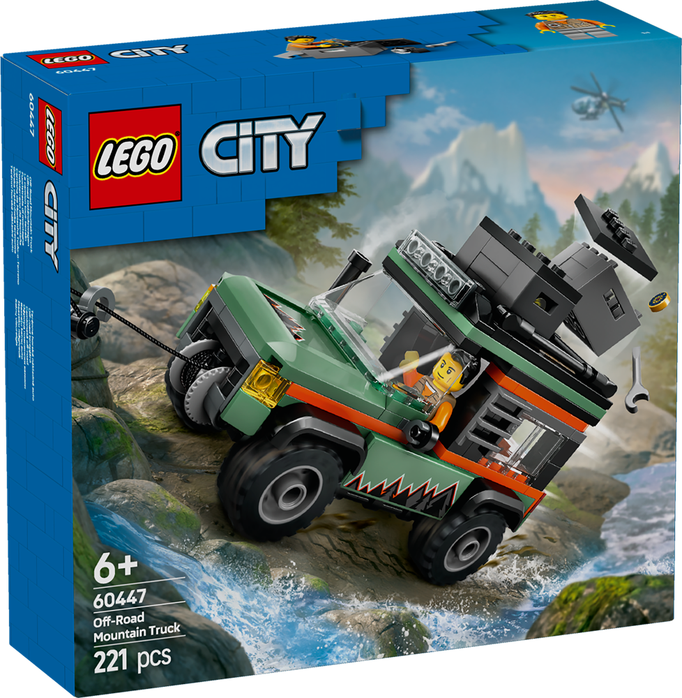 LEGO LEGO CITY FUORISTRADA DI MONTAGNA 4X4 60447
