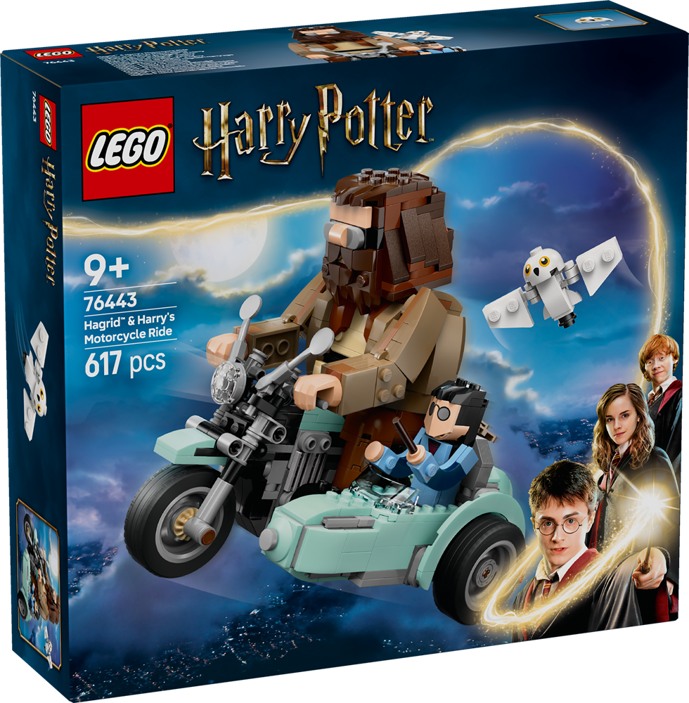 LEGO HARRY POTTER TM GIRO SUL SIDECAR DI HAGRID™ E HARRY 76443