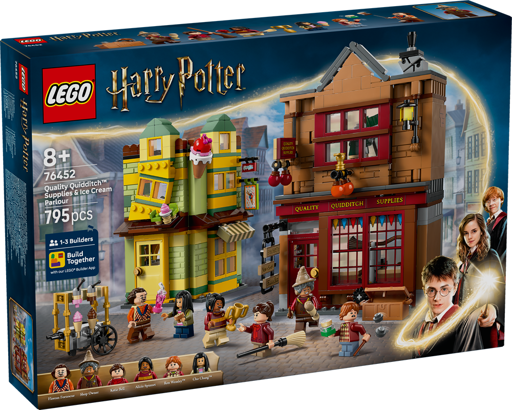 LEGO HARRY POTTER TM ACCESSORI DI PRIMA QUALITÀ PER IL QUIDDITCH E GELATERIA 76452