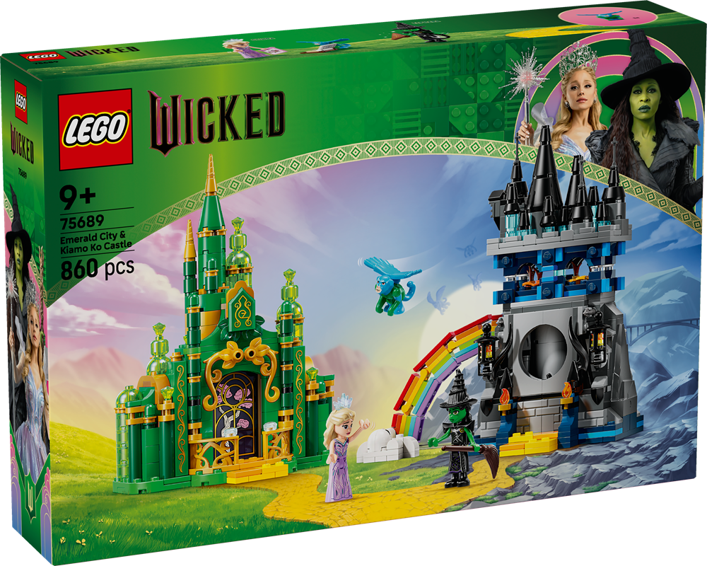 LEGO WICKED CITTÀ DI SMERALDO E CASTELLO KIAMO KO 75689