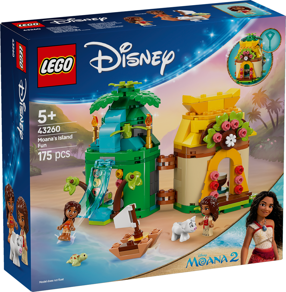 LEGO DISNEY PRINCESS DIVERTIMENTO SULL’ISOLA DI VAIANA 43260
