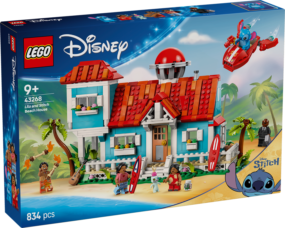 LEGO DISNEY™ CASA SULLA SPIAGGIA DI LILO E STITCH 43268