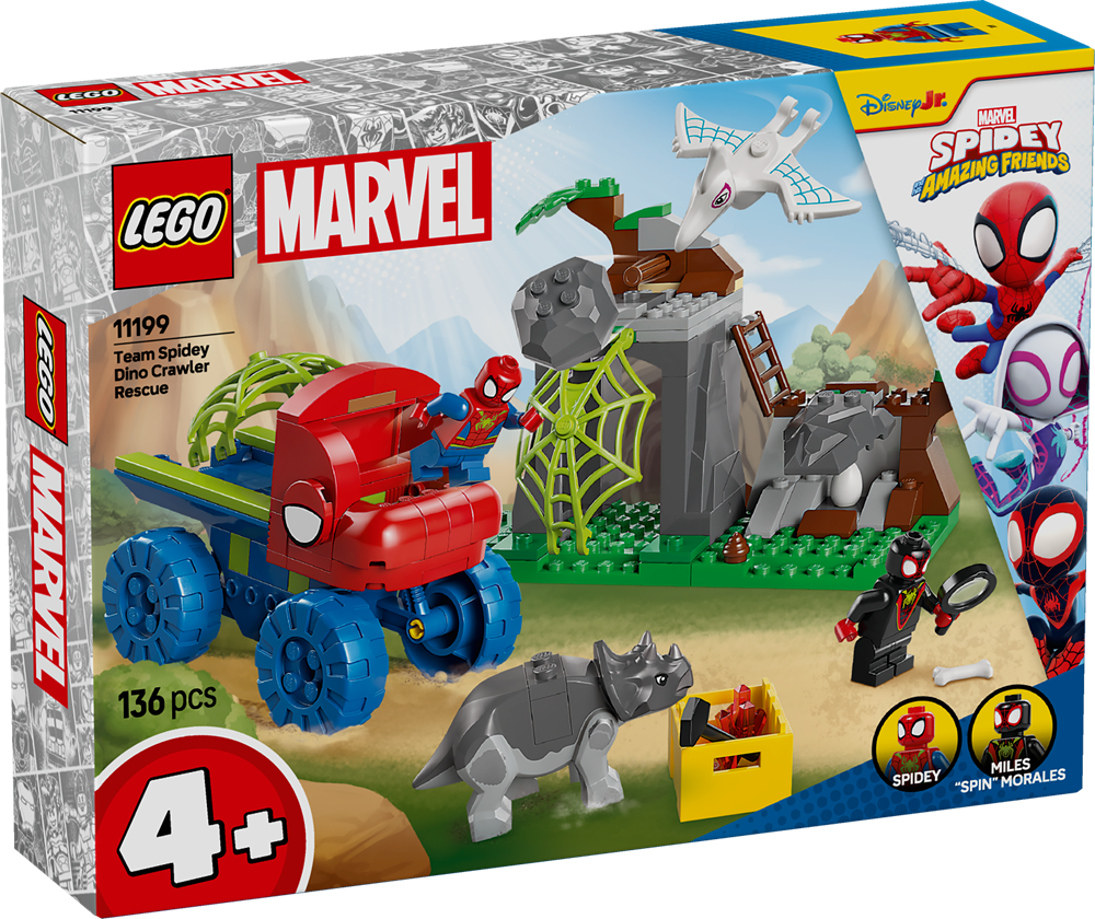 LEGO SPIDEY TEAM SPIDEY: SALVATAGGIO SU DINO-RUSPA 11199